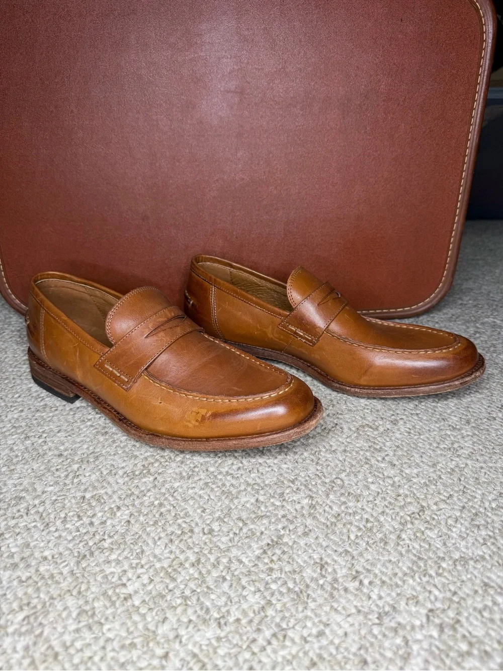 Frye Tyler Flex leather Penny loafer